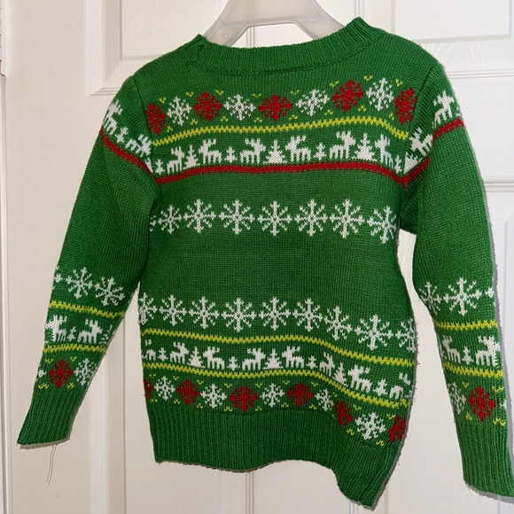 Dr. Seuss The Grinch Ugly Christmas Knitted Sweater - Picture 2 of 4